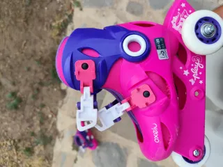 Patines Oxelo Talla 26-28 Rosa/Morado