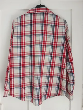 Camisa Tartán Zara Multicolor