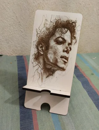 Suporte telemóvel Michael Jackson