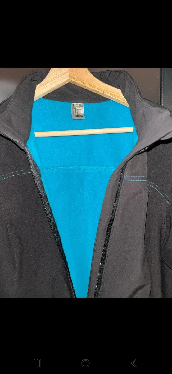 Chaqueta Quechua Softshell Negra Talla XXL