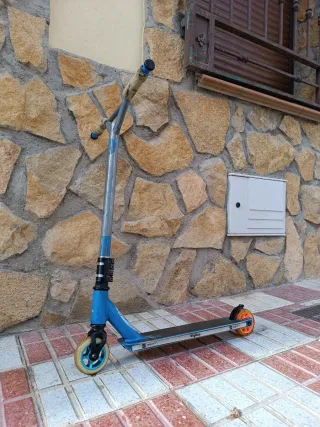 Patinete 2x1 azul y rosa