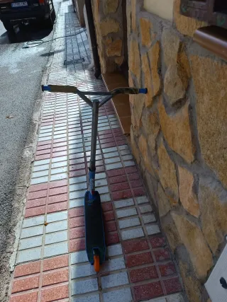 Patinete 2x1 azul y rosa