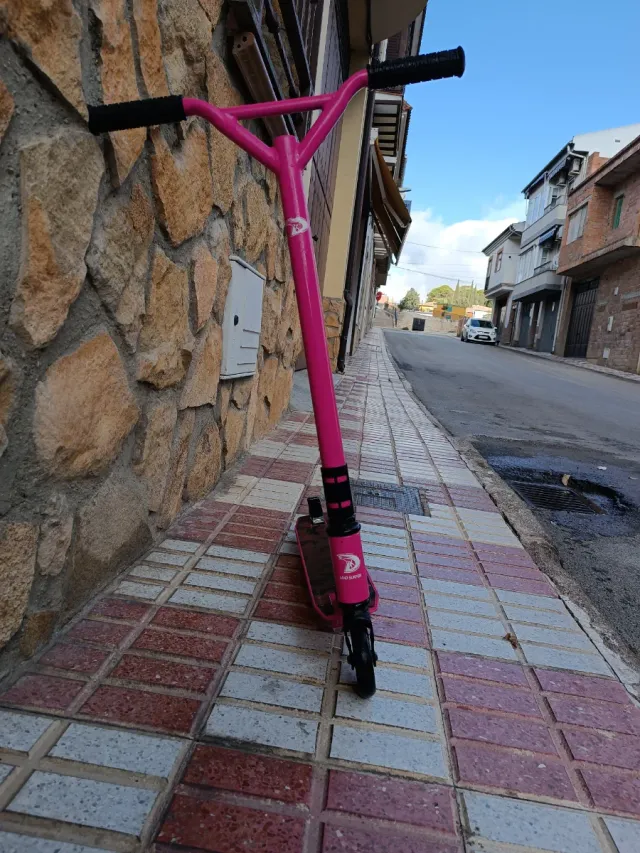 Patinete 2x1 azul y rosa