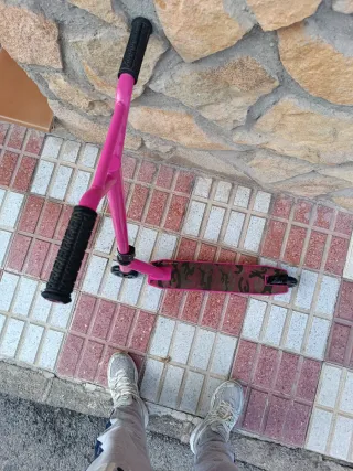 Patinete 2x1 azul y rosa