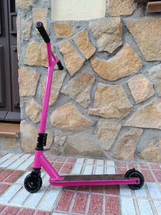 Patinete 2x1 azul y rosa