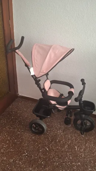 Triciclo Paseo Niña Rosa Momi