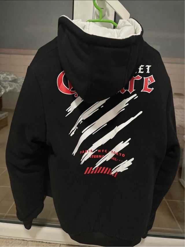 Chaqueta reversible blanca y negra. SOLO ENVIOS