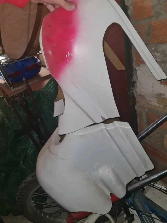 Carenado moto clásica