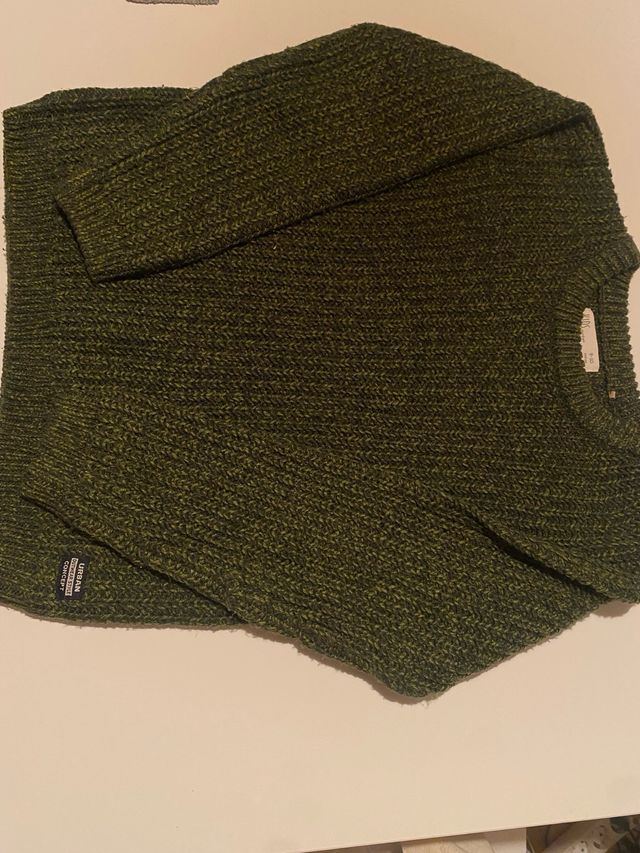 Jersey niño verde 9-10 años