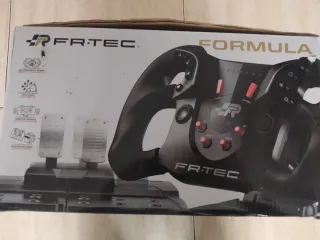 Volante FR-TEC Formula con Pedales