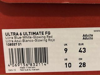 Botas Fútbol Ultra 6 Ultimate FG PUMA