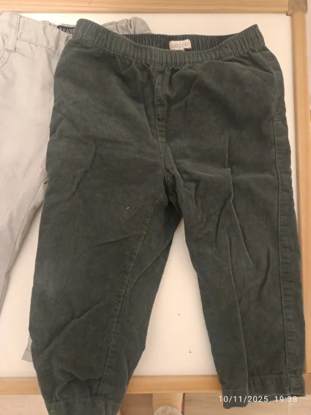 Pantalones Gocco niño 12/18 meses y otros en lote