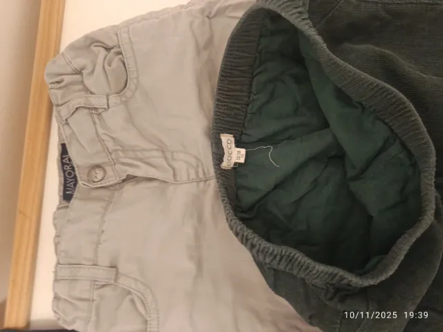 Pantalones Gocco niño 12/18 meses y otros en lote