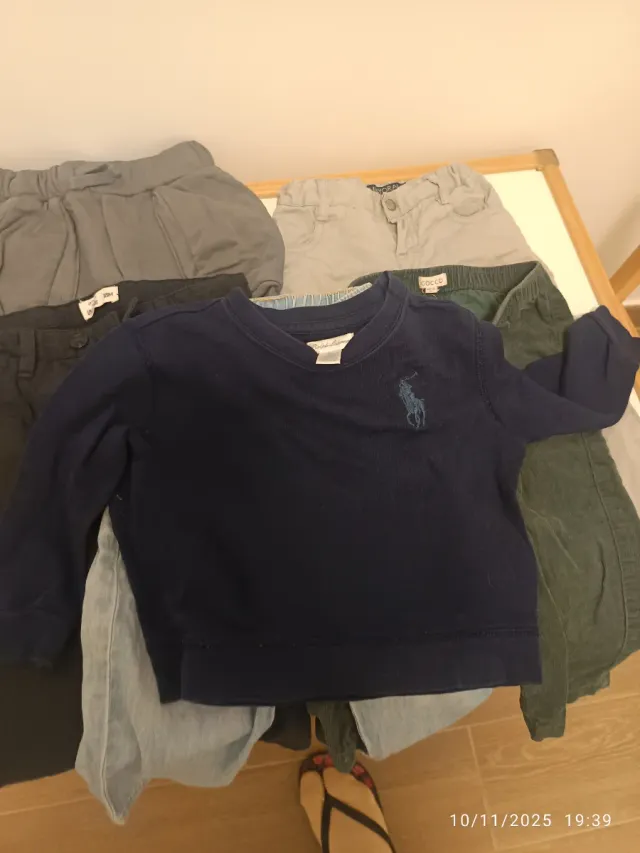 Pantalones Gocco niño 12/18 meses y otros en lote