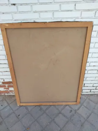 Cuadro oleo Pintura abstracta vintage antiguo