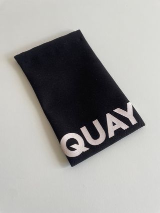 Funda para gafas Quay negra