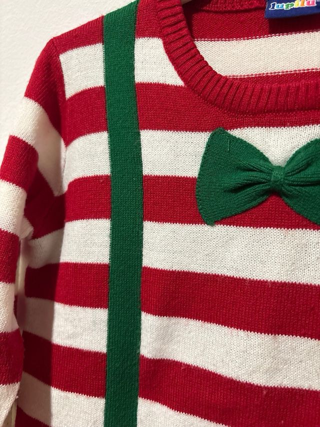 Jersey Navideño Infantil Lupilu Rayas