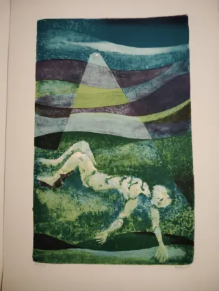 Carpeta Ramó Llovet con 12 litografías.