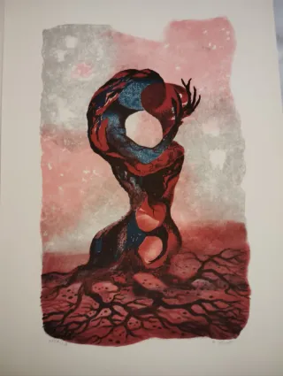 Carpeta Ramó Llovet con 12 litografías.