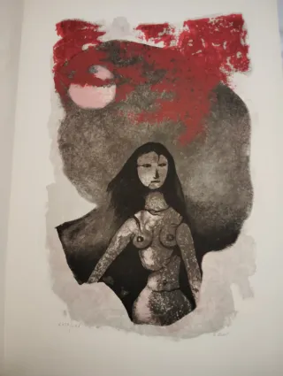 Carpeta Ramó Llovet con 12 litografías.