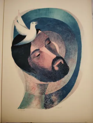 Carpeta Ramó Llovet con 12 litografías.