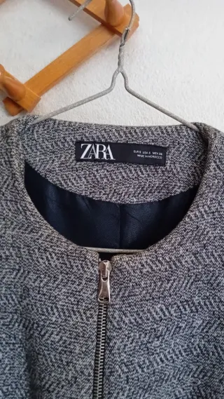 Giacca Zara fantasia grigio/nero