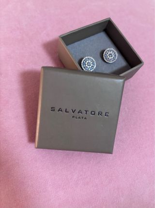 Pendientes Salvatore Plata