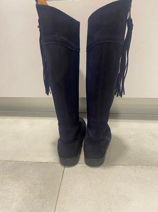 Botas Valverde del Camino Talla 40 Piel Azul