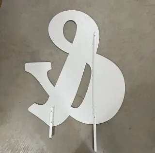 Letras Boda en Madera J y N