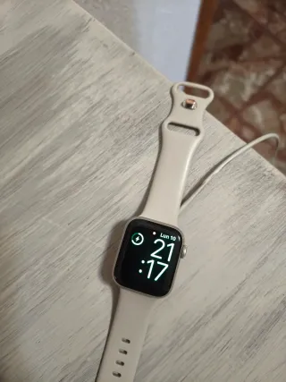 Apple Watch se 2Plata/Blanco
