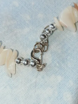 Collana madreperla ed agata