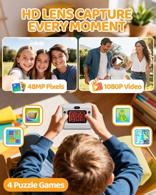 Cámara Instantánea Print Camera X16 Zoom HD