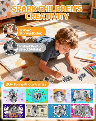 Cámara Instantánea Print Camera X16 Zoom HD