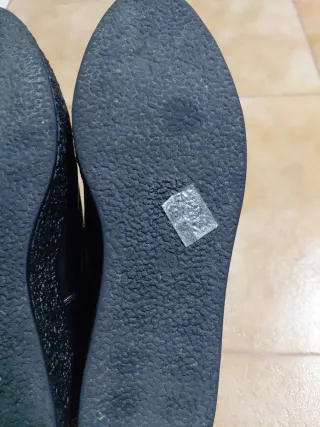 Zapatos mujer Marypaz Talla 38 Doble Hebilla Negro