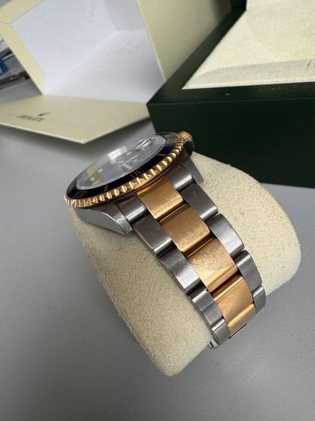 Rolex Submariner Date Ref 16613 Azul/Oro