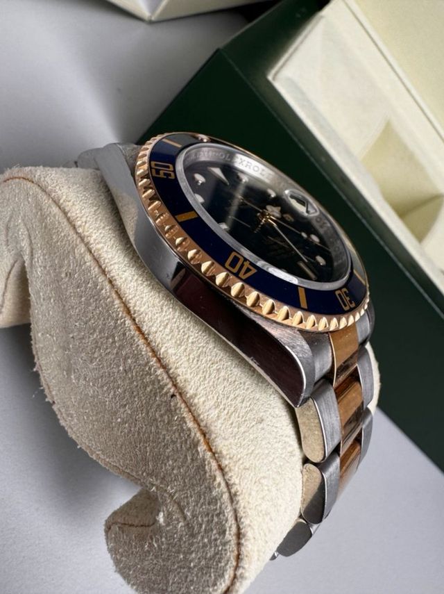 Rolex Submariner Date Ref 16613 Azul/Oro