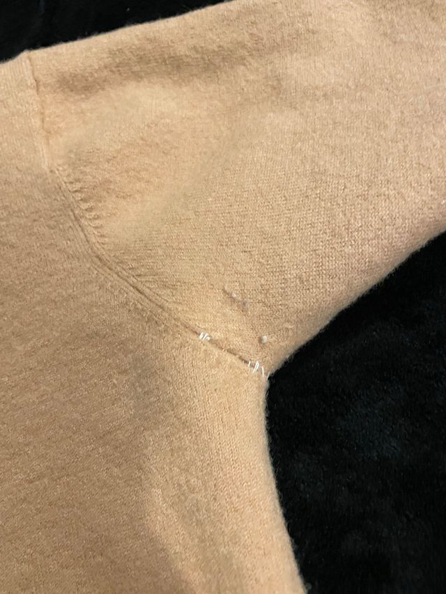 Jersey Tommy Hilfiger Beige Cuello Alto Mujer