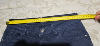 Pantalón vaquero azul mujer Zara