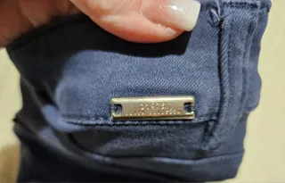 Pantalón vaquero azul mujer Zara