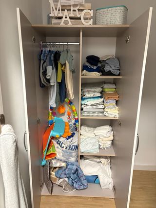 Armario pequeño blanco medidas ->79.4x165.5x51.6cm