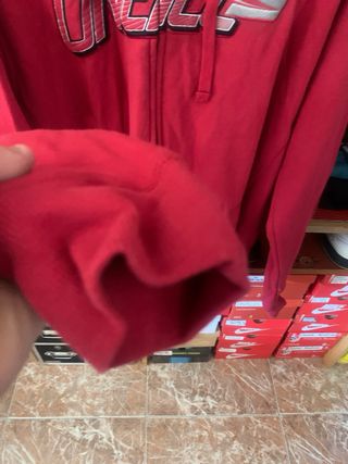 Sudadera O'Neill Roja con Cremallera