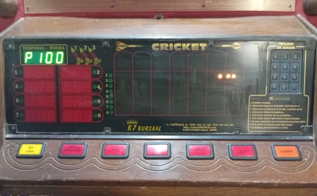 Máquina de dardos electrónica