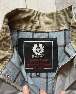 Giacca Belstaff vintage silver