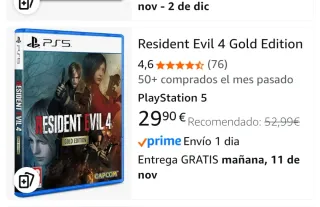 Resident Evil 4 Gold Edition PS5