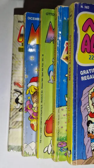 5 Fumetti Mega Almanacco MEGA 2000 WALT DISNEY