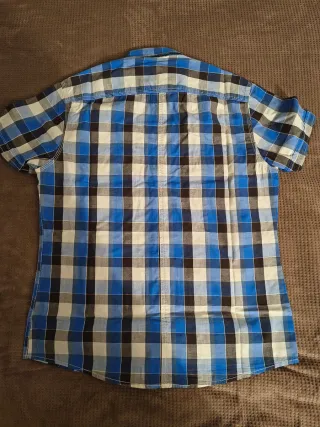 Camicia a quadri Rainbow manica corta