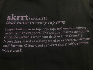 Sudadera Mister Tee Negra con Texto