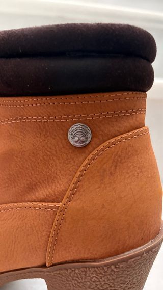 Botines de tacón marrones