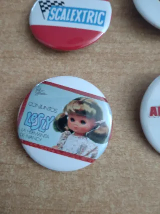 Lote Chapas Temáticas Años 80