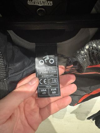 Chaqueta Alpinestars Talla 50